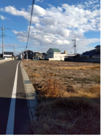 邑楽郡邑楽町大字鶉、土地の画像です
