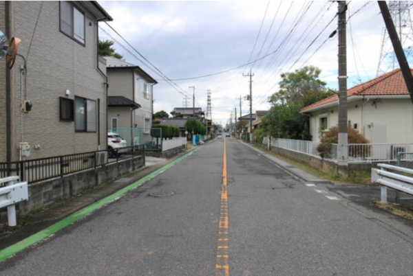 館林市岡野町、土地の画像です