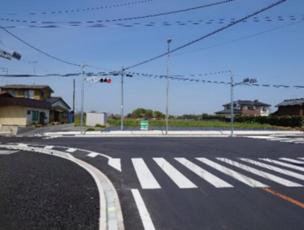 邑楽郡明和町上江黒、土地の画像です