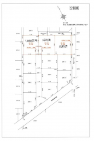 邑楽郡邑楽町大字中野、土地の画像です