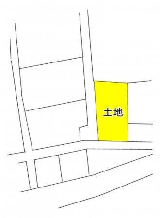 邑楽郡明和町梅原、土地の間取り画像です