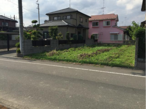 邑楽郡明和町新里、土地の画像です