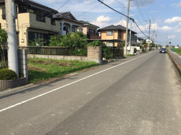 邑楽郡明和町新里、土地の画像です