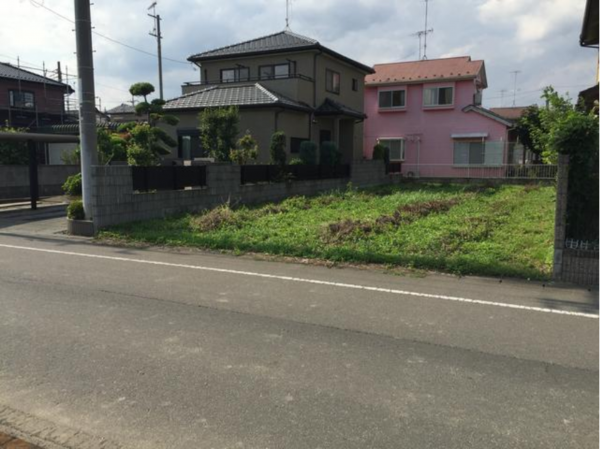 邑楽郡明和町新里、土地の画像です