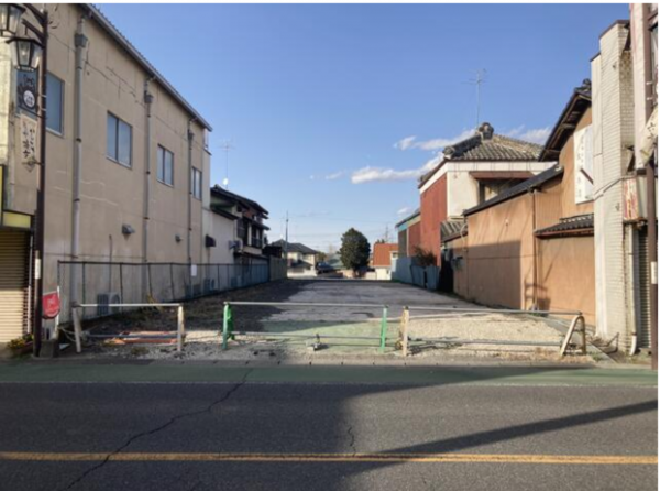 館林市本町、土地の画像です
