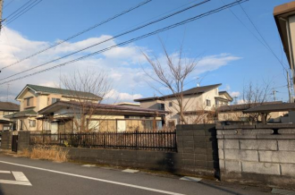 館林市つつじ町、土地の画像です