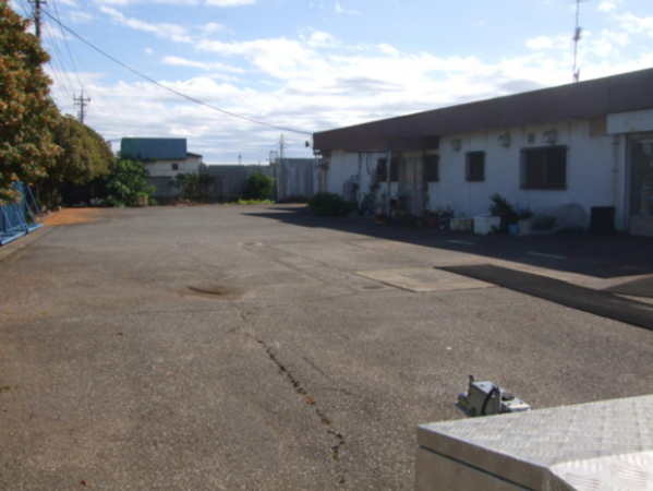 邑楽郡邑楽町大字鶉、土地の画像です