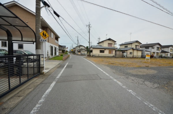 館林市西美園町、土地の画像です