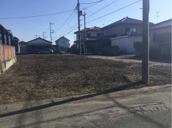館林市加法師町、土地の画像です