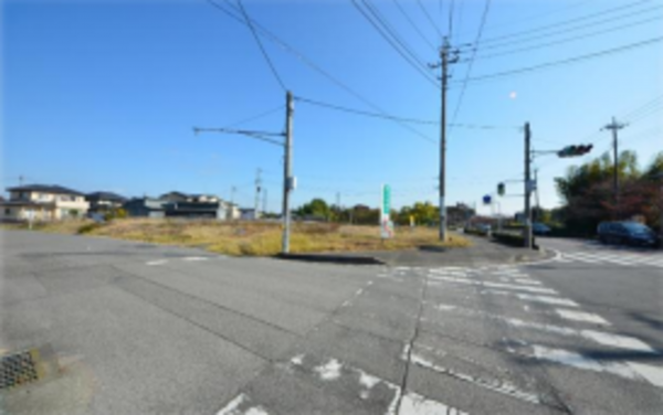 館林市花山町、土地の画像です