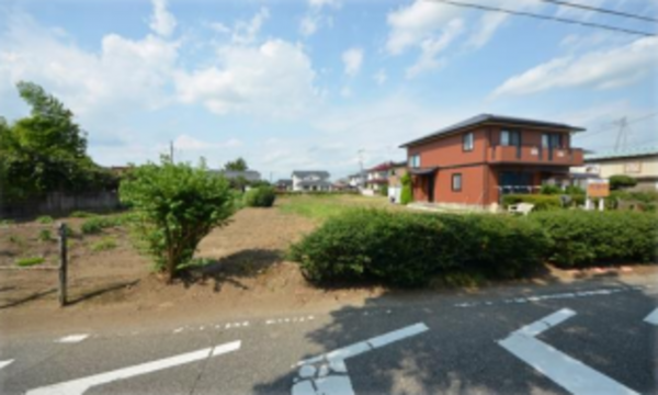館林市尾曳町、土地の画像です