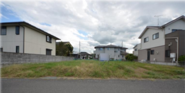 館林市花山町、土地の画像です