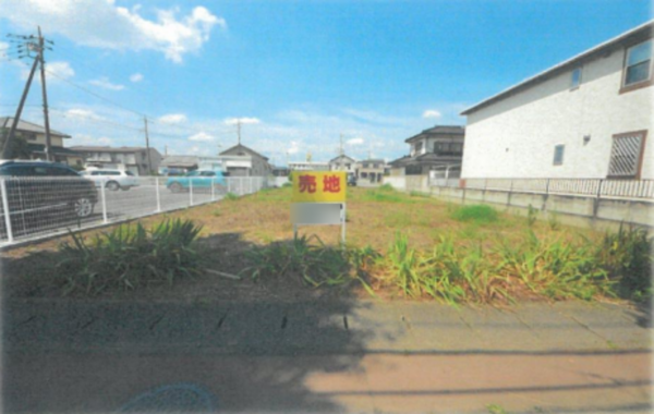 館林市松原、土地の画像です