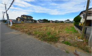 館林市花山町、土地の画像です