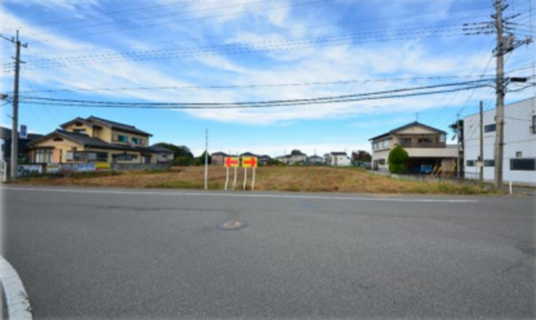 館林市花山町、土地の画像です