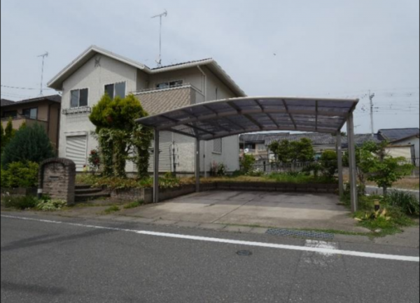 館林市美園町、中古一戸建ての外観画像です