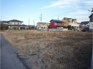 館林市広内町、土地の画像です