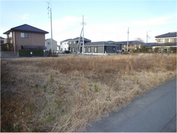 館林市広内町、土地の画像です