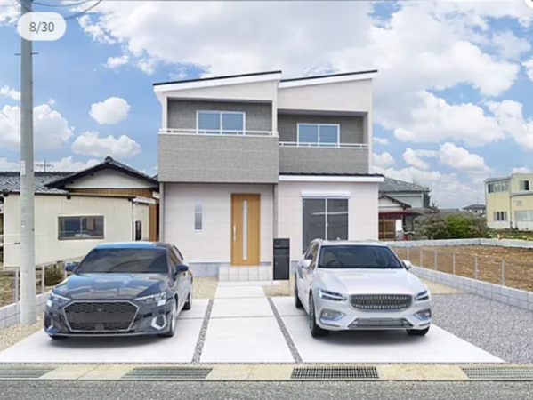 邑楽郡明和町川俣、新築一戸建ての画像です