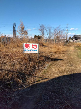 邑楽郡邑楽町大字中野、土地の画像です