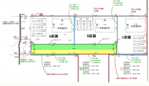 館林市大街道、土地の間取り画像です