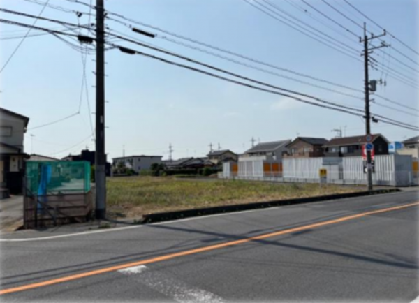 館林市小桑原町、土地の画像です