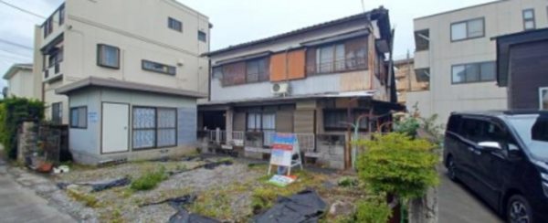 館林市西本町、土地の画像です