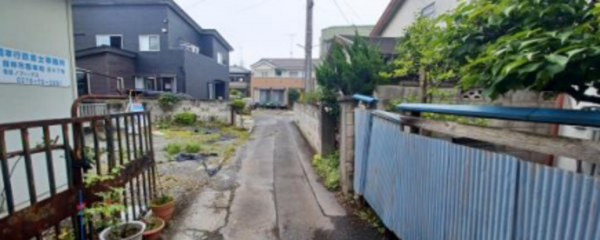 館林市西本町、土地の画像です