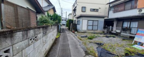 館林市西本町、土地の画像です
