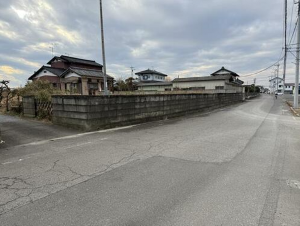館林市花山町、土地の画像です