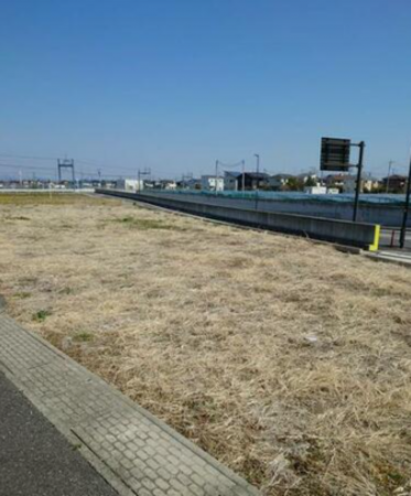 館林市岡野町、土地の画像です