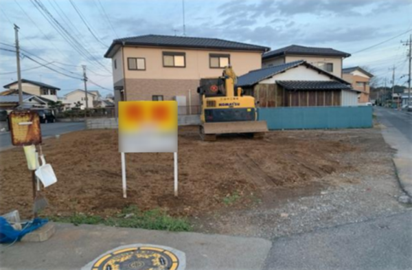 館林市堀工町、土地の画像です