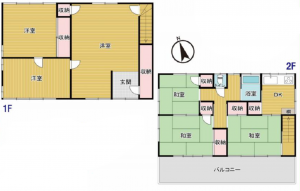 邑楽郡邑楽町大字中野、土地の間取り画像です