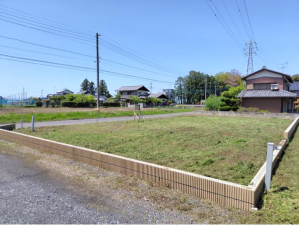 邑楽郡明和町梅原、土地の画像です