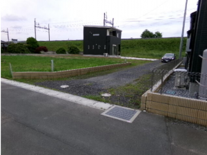 邑楽郡明和町梅原、土地の画像です