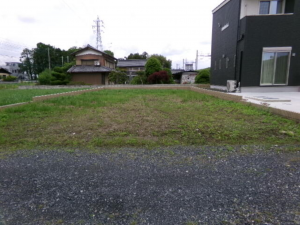 邑楽郡明和町梅原、土地の画像です