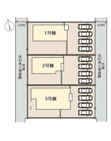 館林市広内町、新築一戸建ての画像です