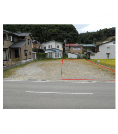 高山市上岡本町、土地の画像です