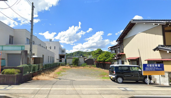 高山市花岡町、土地の間取り画像です