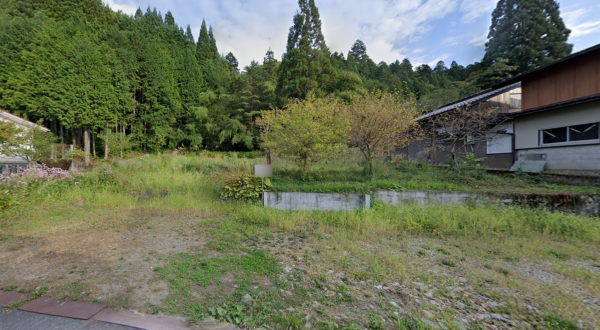 高山市一之宮町、土地の間取り画像です