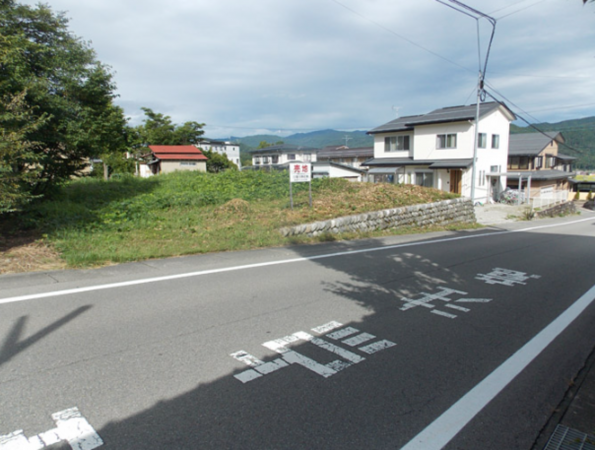 高山市新宮町、土地の間取り画像です