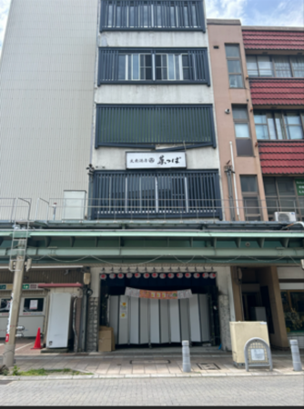 高山市本町、収益物件/店舗の間取り画像です
