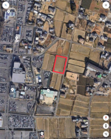 豊田市竜神町、土地の画像です