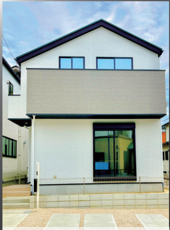 豊田市井上町、新築一戸建ての外観画像です