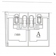豊田市広久手町、新築一戸建ての画像です