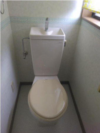 豊田市秋葉町、中古一戸建てのトイレ画像です