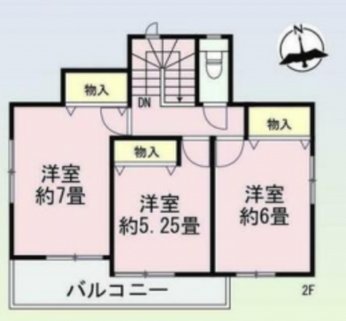 豊田市越戸町、新築一戸建ての間取り画像です