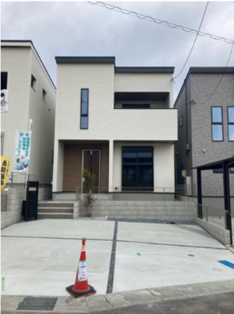 豊田市上郷町、新築一戸建ての外観画像です