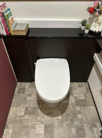 豊田市秋葉町、マンションのトイレ画像です