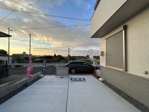 豊田市寺部町、新築一戸建ての外観画像です